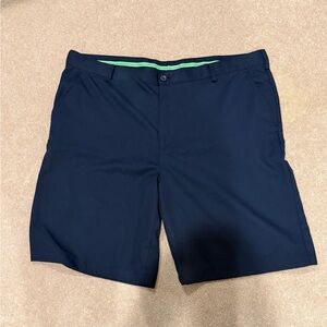 Classic Navy Men's Flat Front Shorts